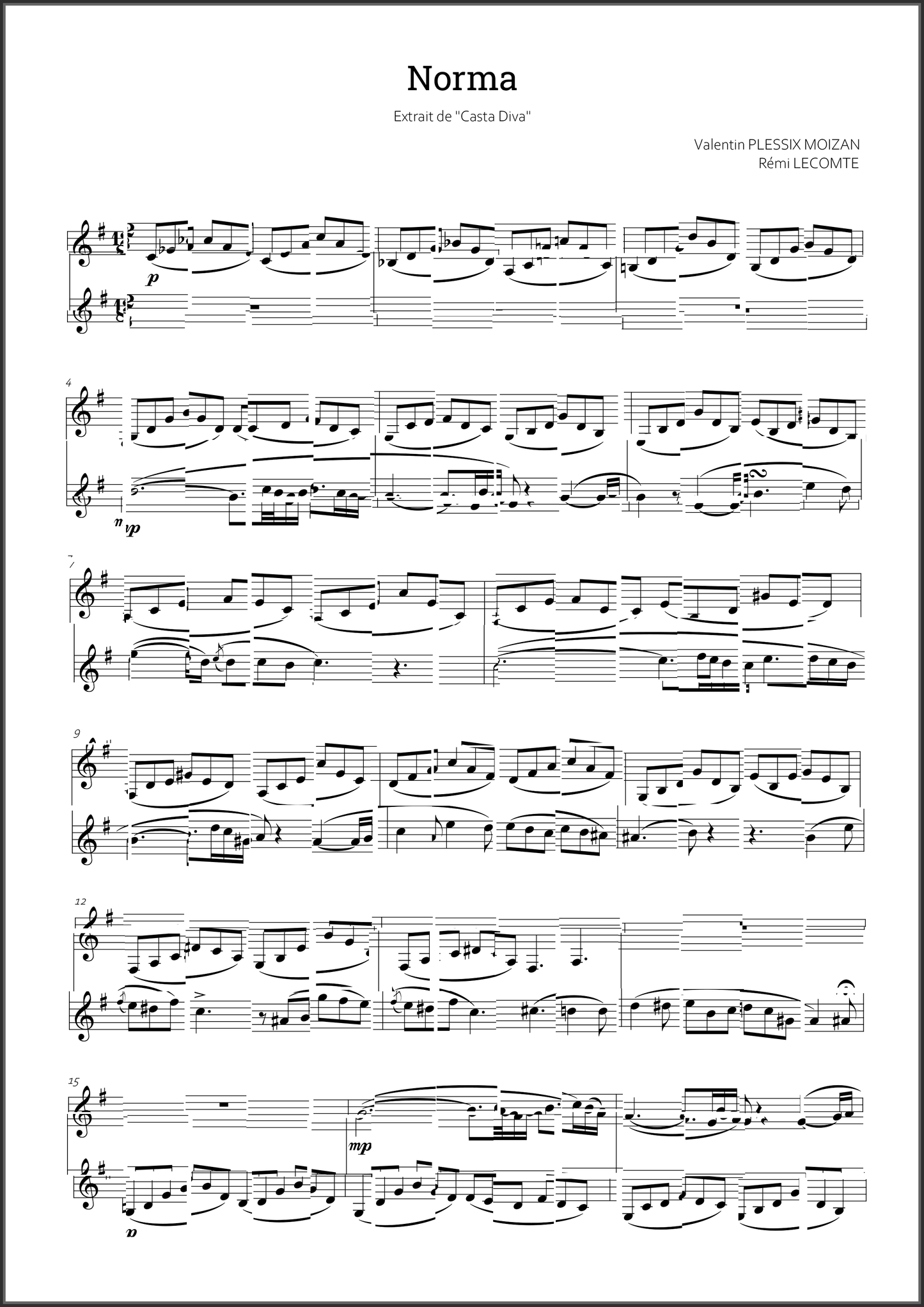 12 opera duets by To Brass