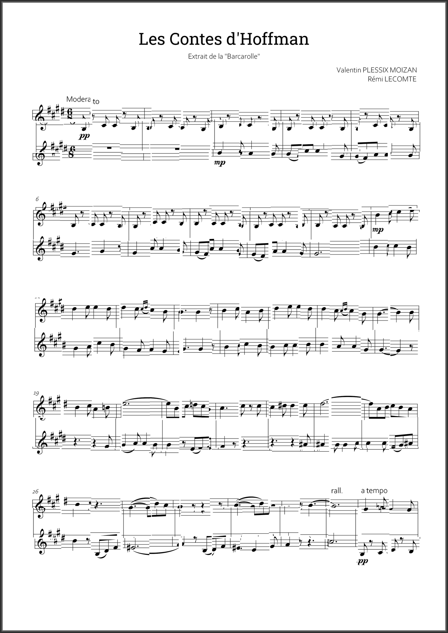 12 opera duets by To Brass