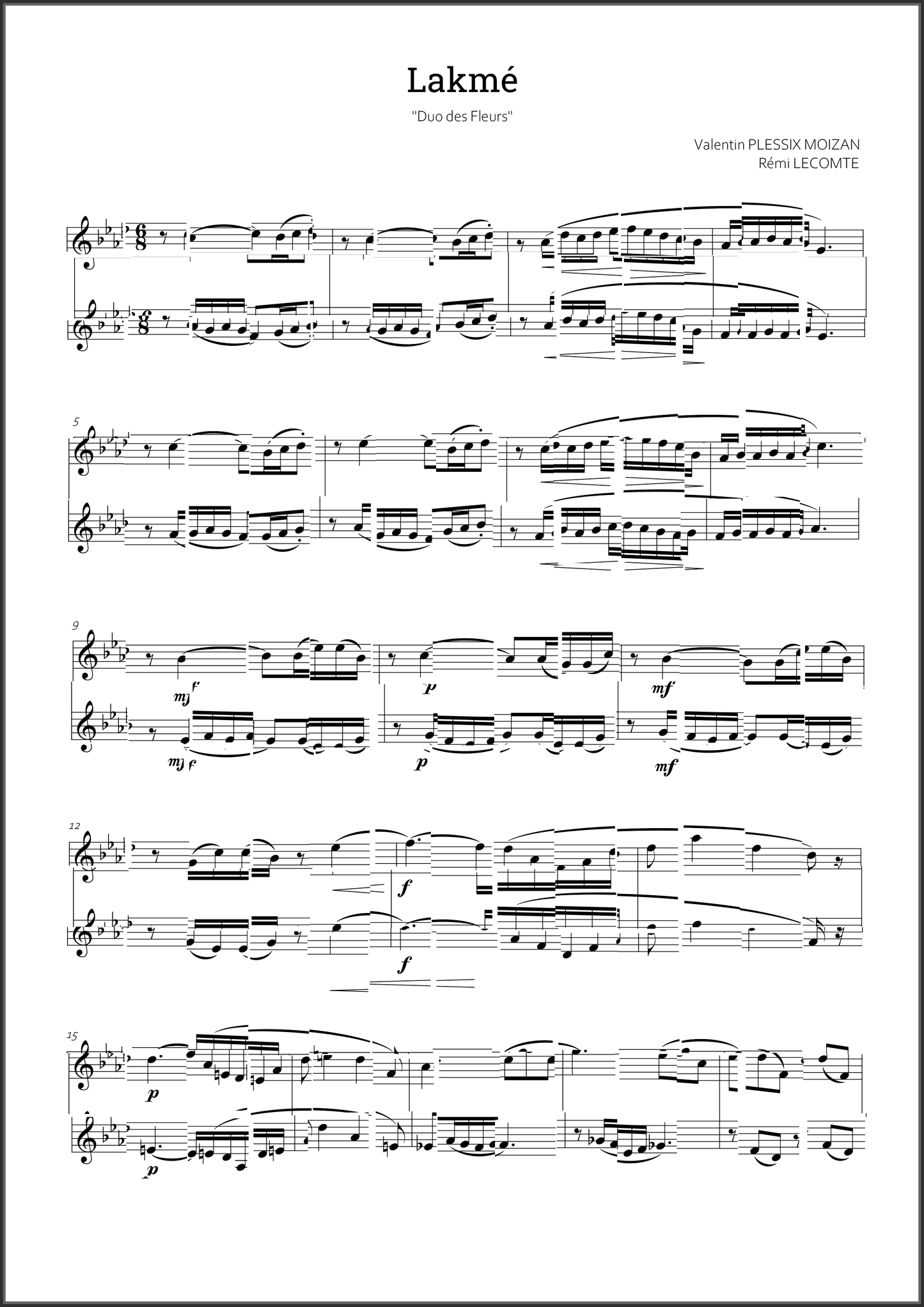 12 opera duets by To Brass