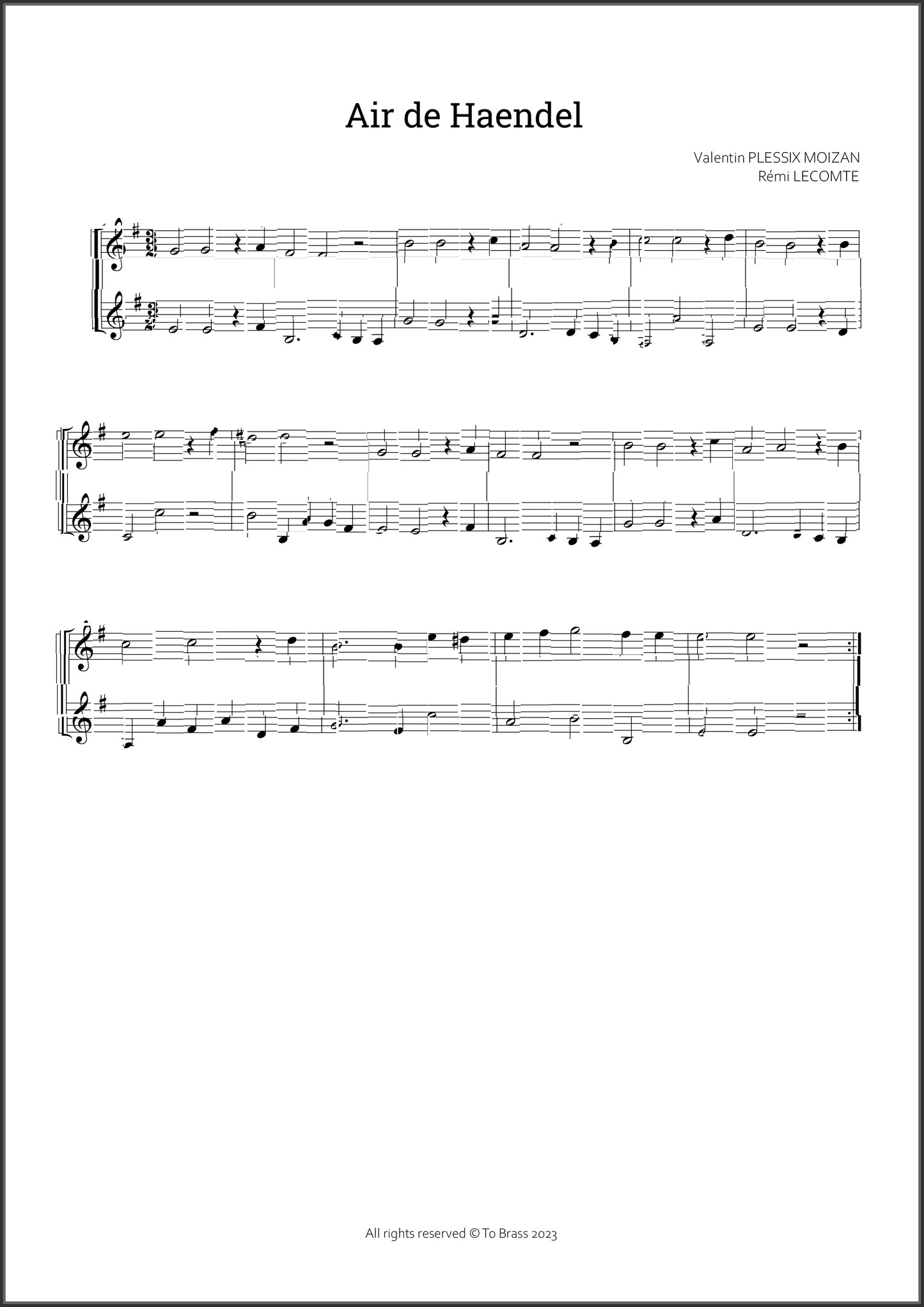 12 duets by To Brass