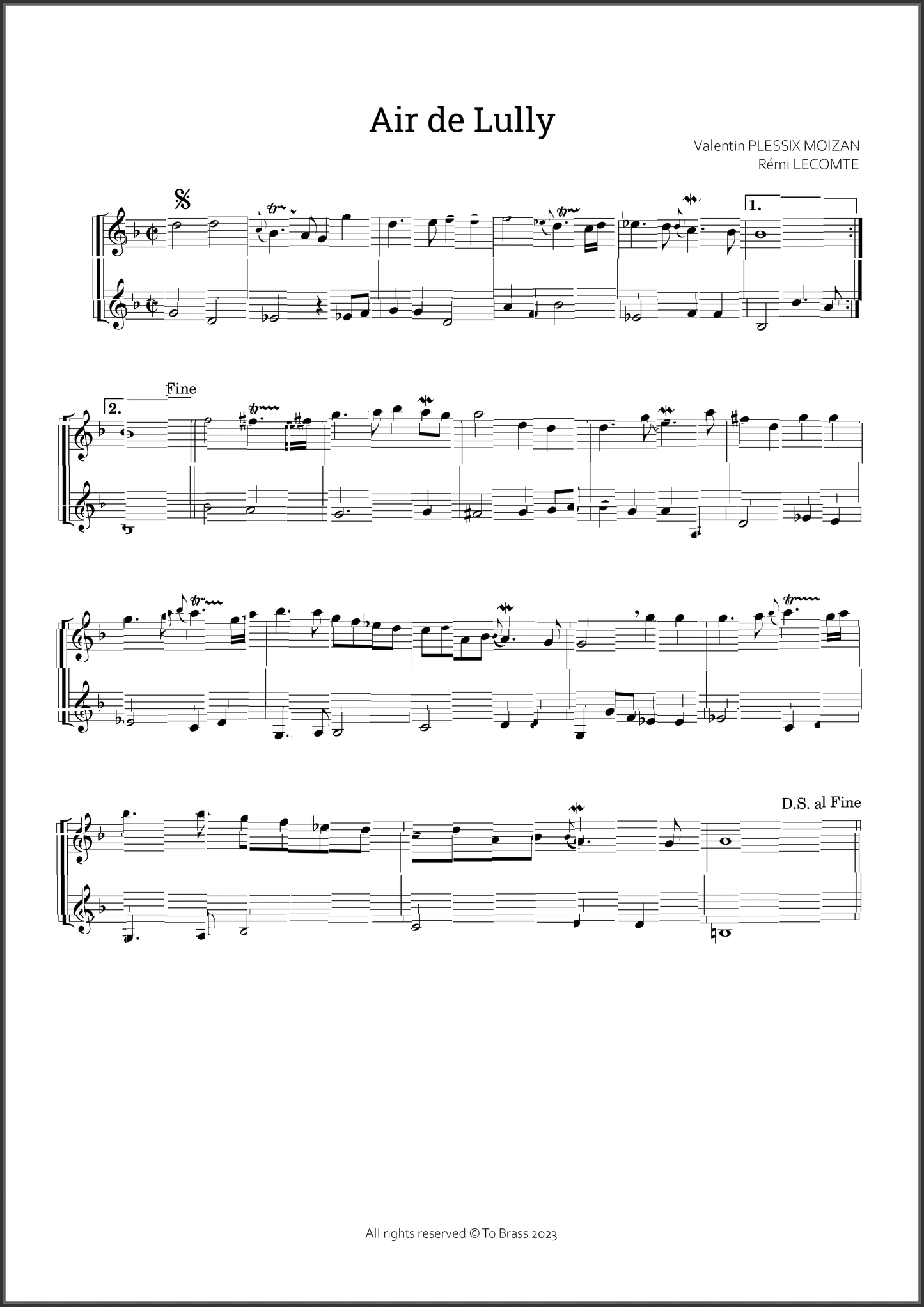12 duets by To Brass 2