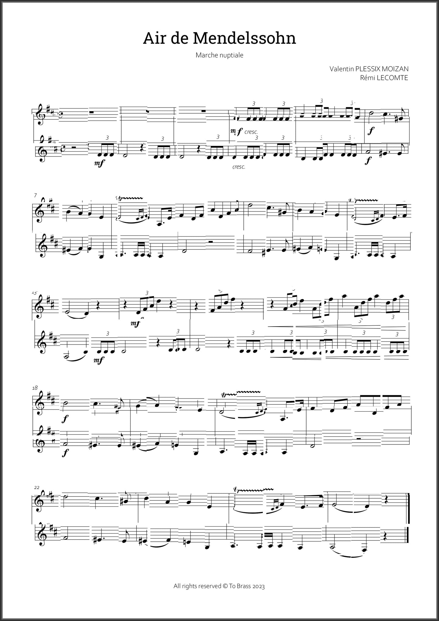 12 duets by To Brass 2