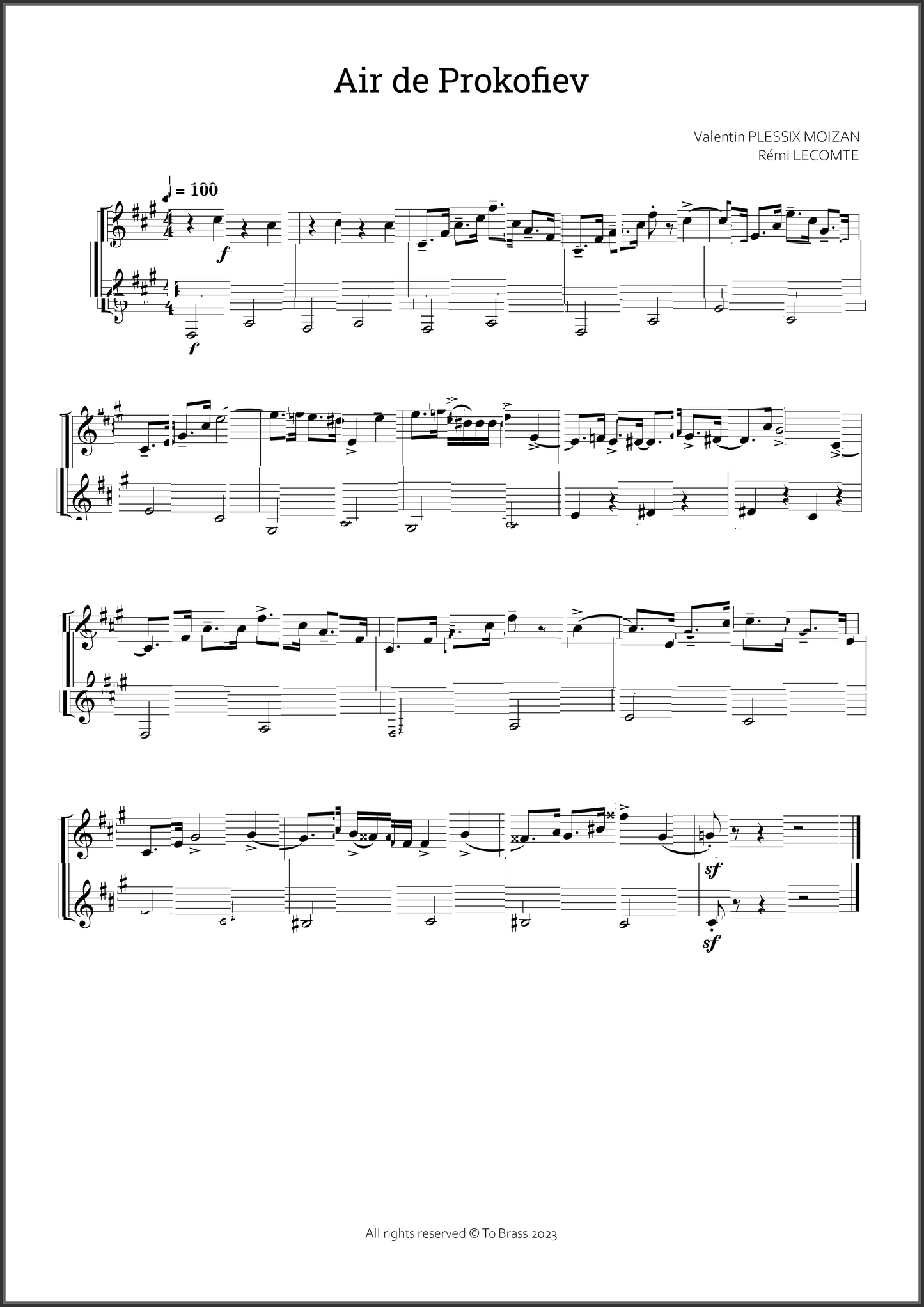 12 duets by To Brass 2