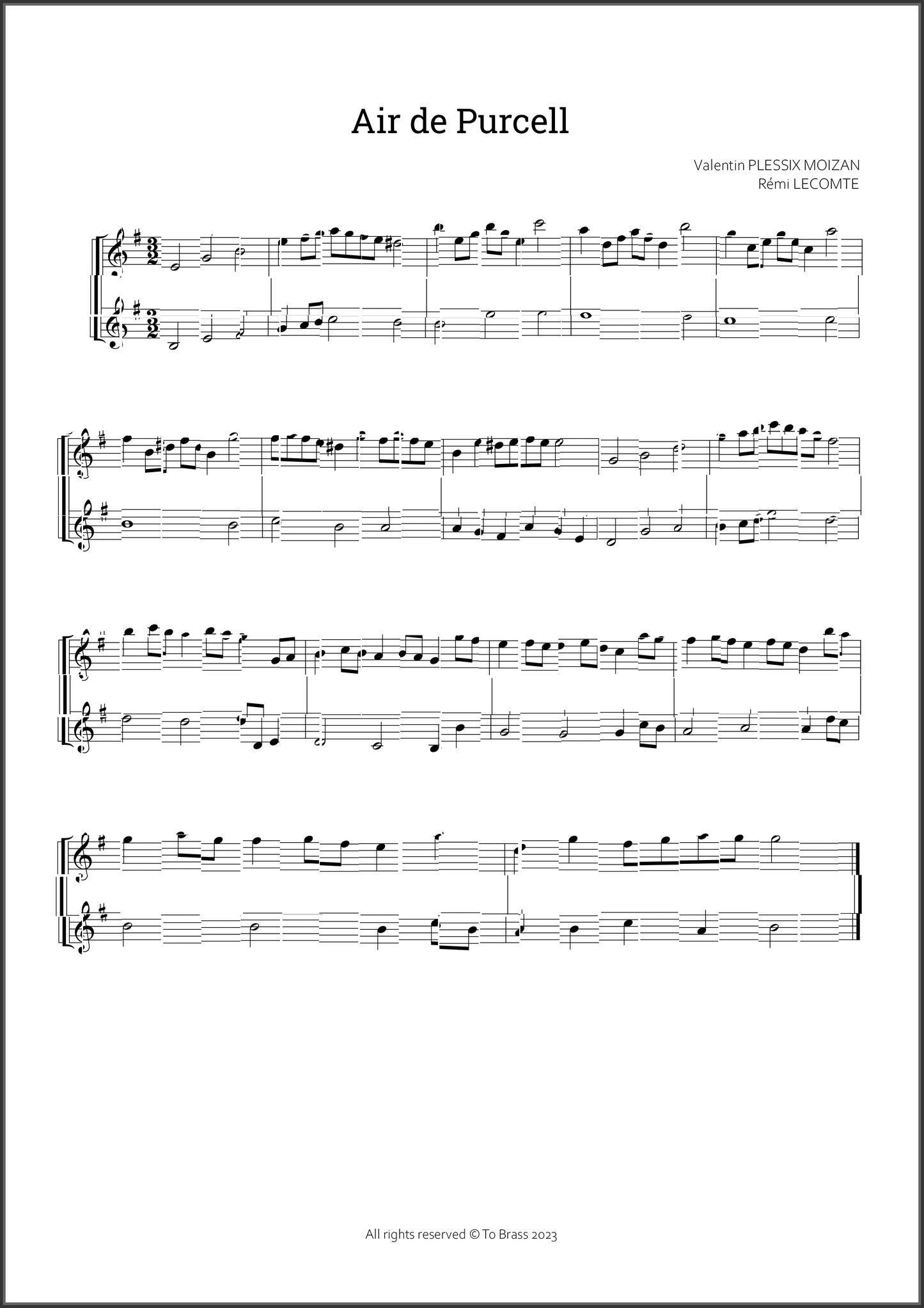 12 duets by To Brass