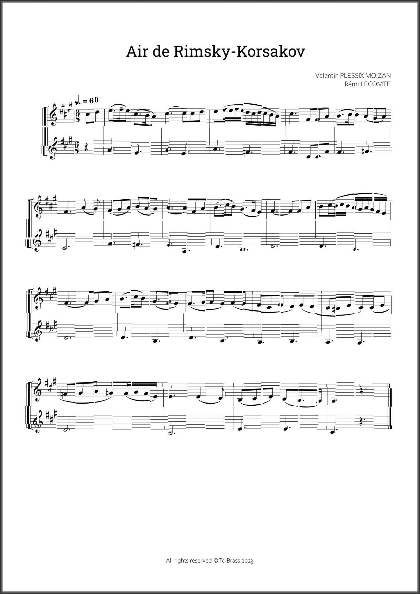 12 duets by To Brass