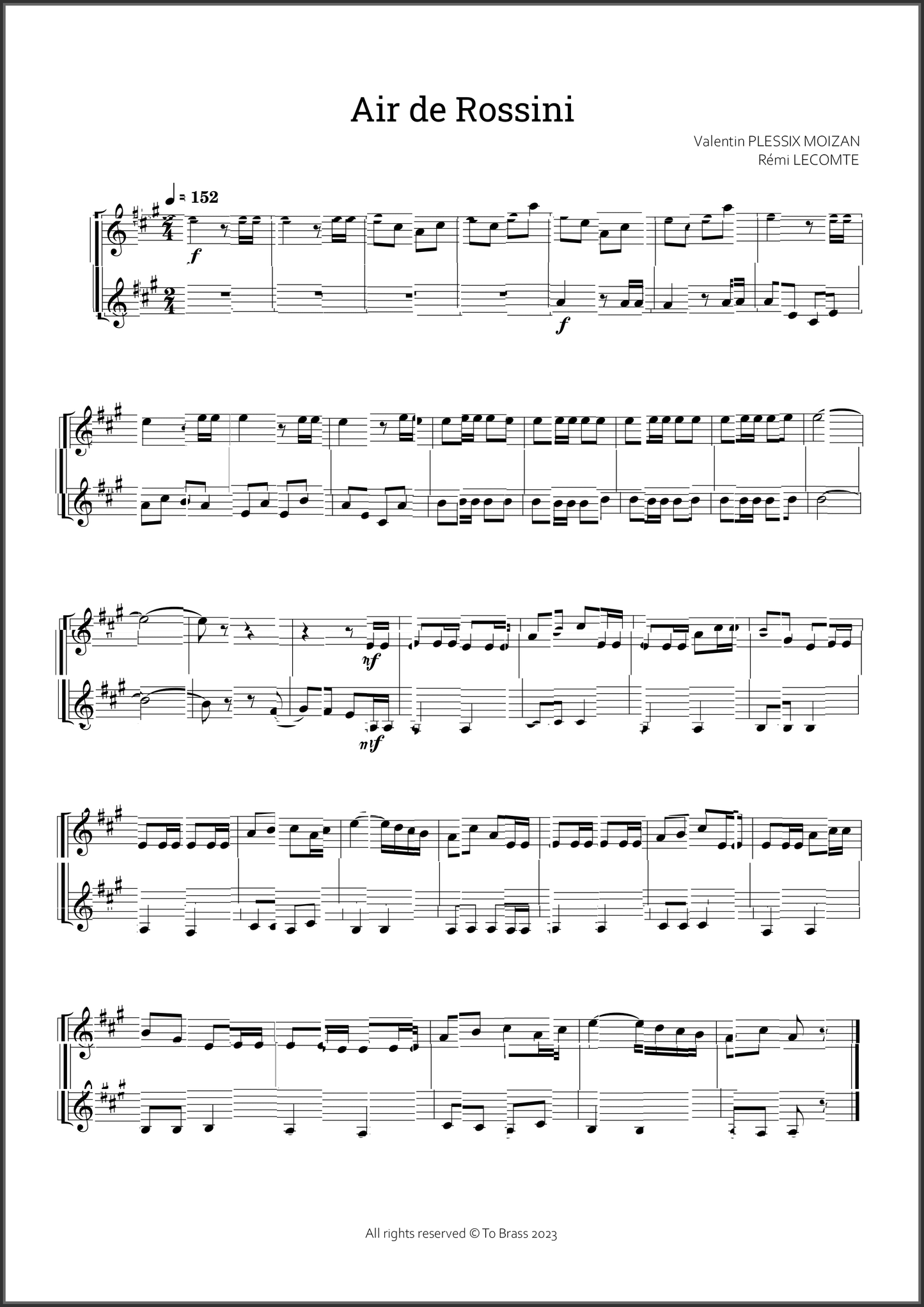 12 duets by To Brass 2