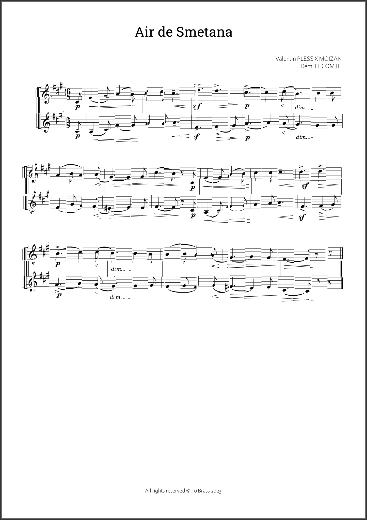 12 duets by To Brass 2