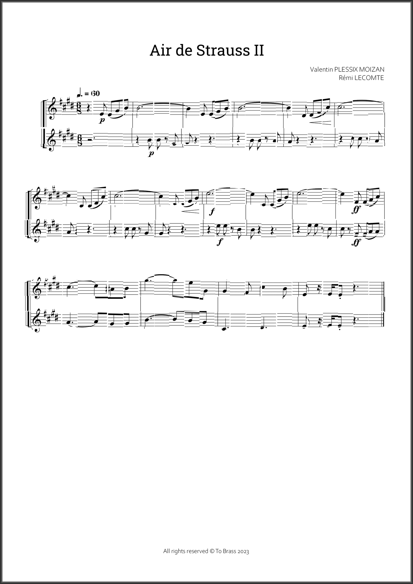 12 duets by To Brass 2