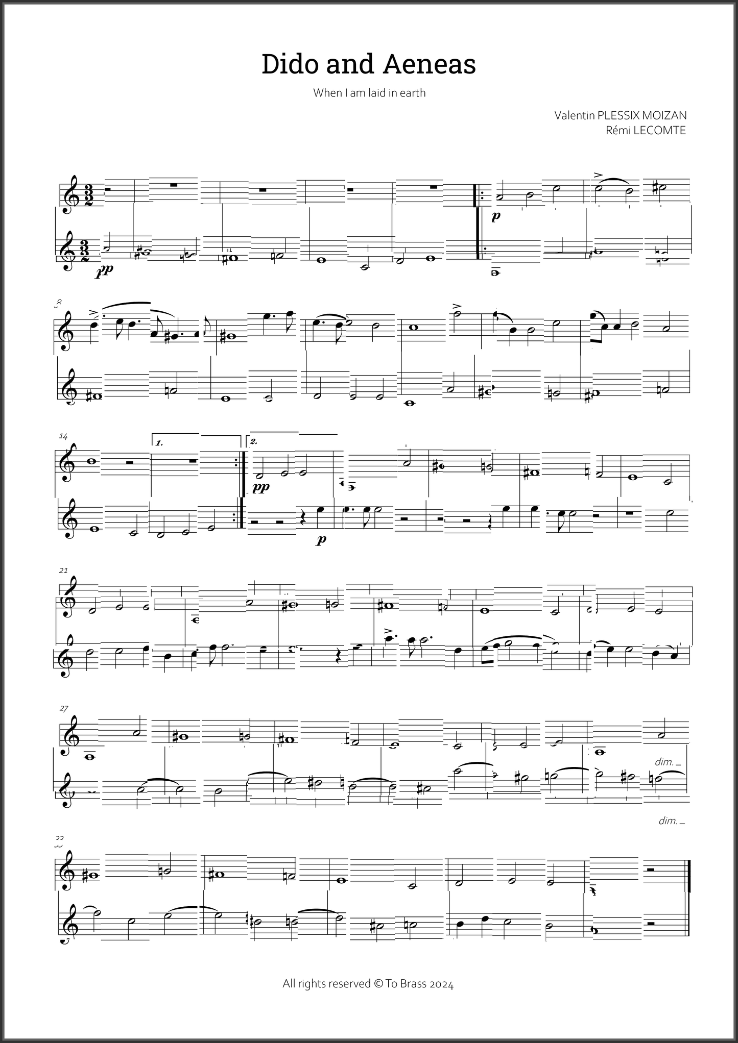 Dido and Aeneas