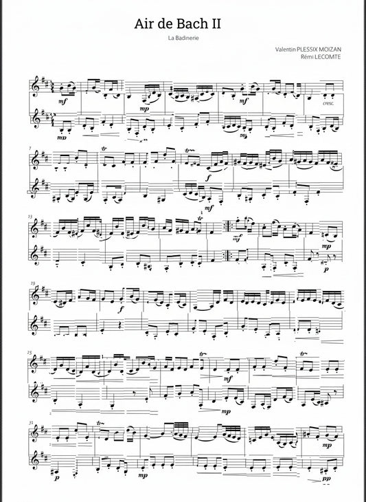 Air de Bach II