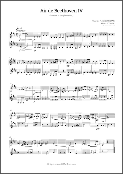 Air de Beethoven IV