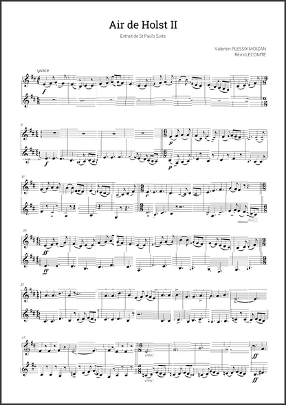Air de Holst II