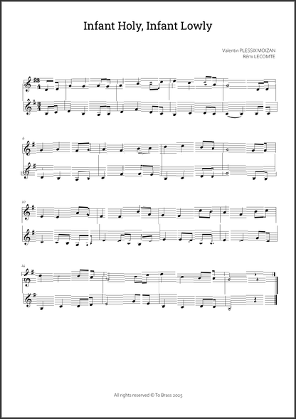 12 Christmas duets 2 by To Brass