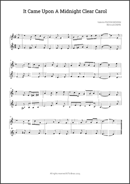 12 Christmas duets 2 by To Brass