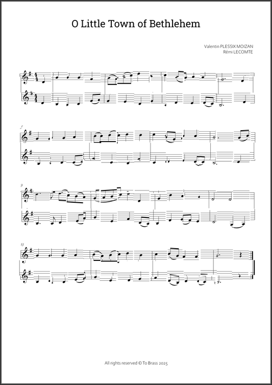 O Little Town of Bethlehem