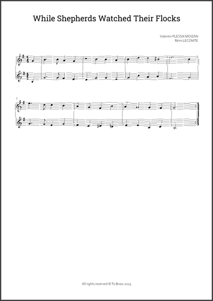 12 Christmas duets 2 by To Brass