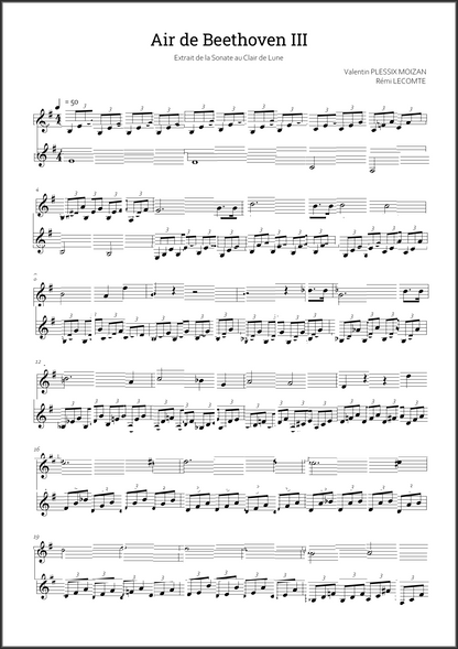 Air de Beethoven III
